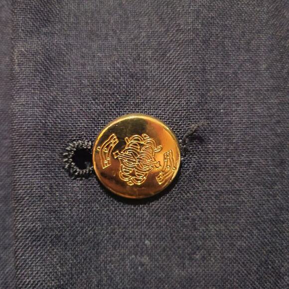 Oleg Cassini Wool Blazer Mens Ventless 2 Button Suit Jacket Sport Coat Size 41 R - Picture 8 of 8